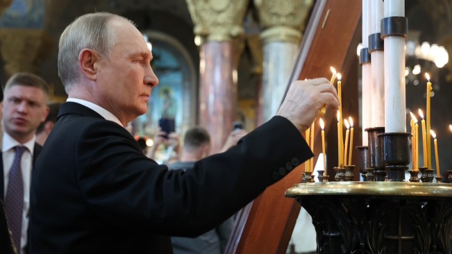 Presiden Rusian Vladimir Putin. (Instagram @russian_kremlin)